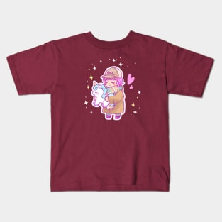 Unicorn Girl Kids T-Shirt